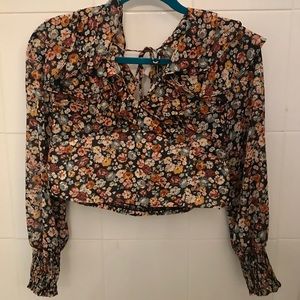 Floral Blouse -Zara